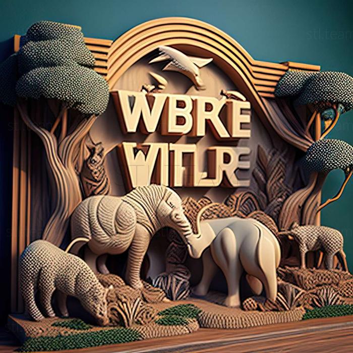3D model Wildlife Park game (STL)